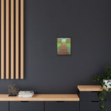 Beyond the Path Framed Matte Canvas