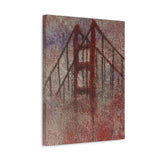 San Francisco Heights Deluxe Wraparound Canvas