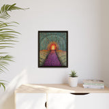 A Path Ahead Series Matte Framed Canvas