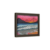 Ocean Beach Deluxe Framed Canvas Print