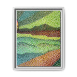 A Path Beyond Framed Matte Canvas