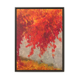 Autumn Blaze Framed Canvas Print