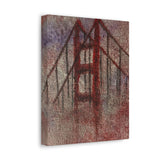 San Francisco Heights Deluxe Wraparound Canvas