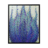 Purple Lit Gallery Shadowbox Canvas