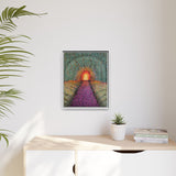 A Path Ahead Series Matte Framed Canvas
