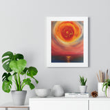 Burst Framed Poster