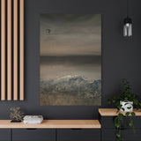 Moody Moon Gallery Grade Canvas Print