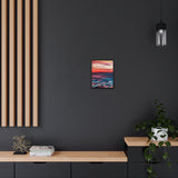 Choppy Waters Gallery Shadowbox Canvas