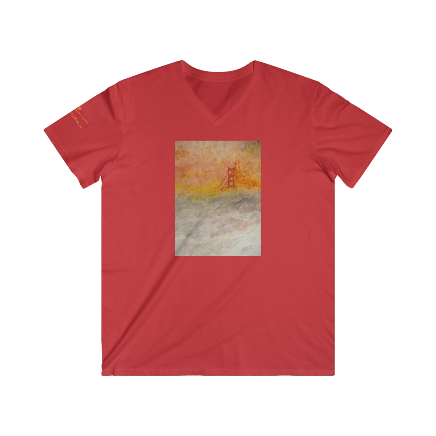 Tipping Points - SF - UltraSoft Unisex V-neck Tee