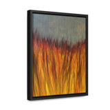 Hot Grass Shadowbox Canvas