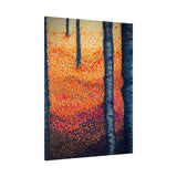 Fall Black Gallery Grade Canvas Print