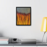 Hot Grass Shadowbox Canvas