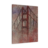 San Francisco Heights Deluxe Wraparound Canvas