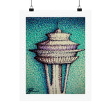 Tipping Points - The Needle - Matte Art Print