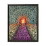 A Path Ahead Series Matte Framed Canvas