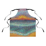 Pointillism Sunrise Apron