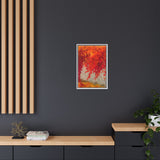 Autumn Blaze Framed Canvas Print