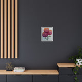 Carnation Flowers Framed Canvas