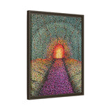 A Path Ahead Series Matte Framed Canvas