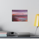 A Blended Evening Abstract Art Canvas Print