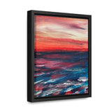 Choppy Waters Gallery Shadowbox Canvas