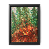 Camp Fire Canvas Print