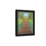 Beyond the Path Framed Matte Canvas