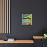 A Path Beyond Framed Matte Canvas