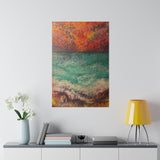 Orderly Chaos - A Rise OR Set? Series Abstract Art Canvas Print