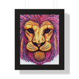 Framed Leo Poster