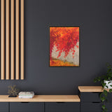 Autumn Blaze Framed Canvas Print