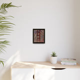 San Francisco Heights Matte Framed Canvas