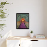 A Path Ahead Series Matte Framed Canvas