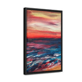 Choppy Waters Gallery Shadowbox Canvas