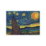 Starry Night in Dots Photo Block