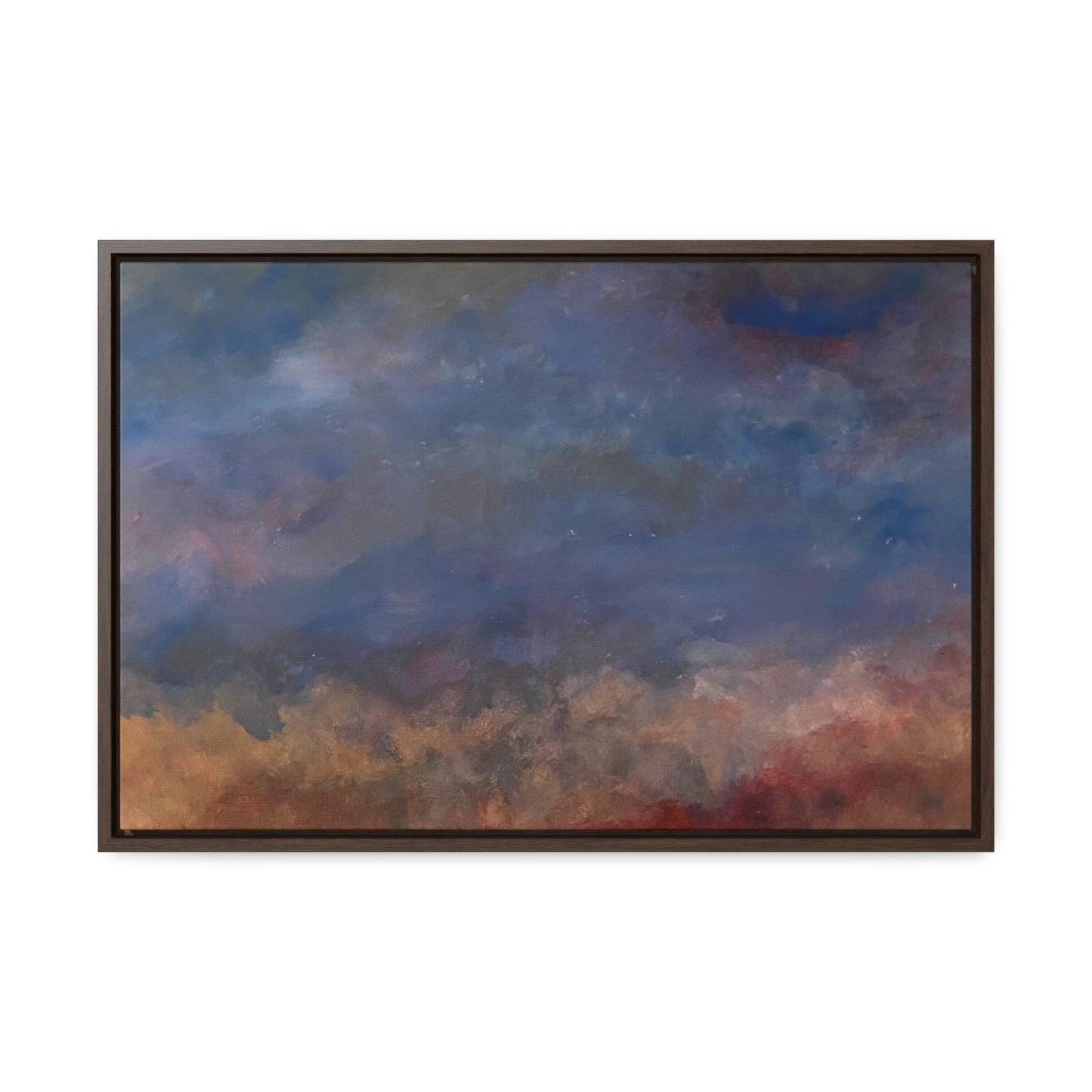 Tis’ Autumn Horizontal Framed Premium Gallery Wrap Canvas