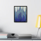 Purple Lit Gallery Shadowbox Canvas
