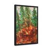 Summer Sparks - Shadowbox Canvas Art Prints