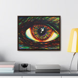 Eye. See. You. Horizontal Framed Premium Gallery Wrap Canvas