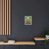 Beyond the Path Framed Matte Canvas