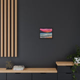 Ocean Beach Deluxe Framed Canvas Print