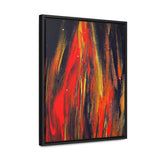 Fiery Gallery Shadowbox Canvas