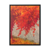 Autumn Blaze Framed Canvas Print