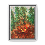 Camp Fire Canvas Print