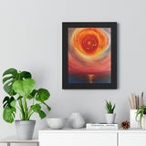 Burst Framed Poster