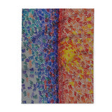 Criss-Cross Rise Fleece Blanket