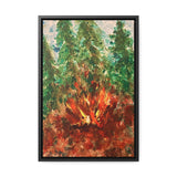 Summer Sparks - Shadowbox Canvas Art Prints