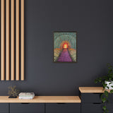 A Path Ahead Series Matte Framed Canvas