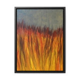 Hot Grass Shadowbox Canvas