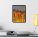 Hot Grass Shadowbox Canvas